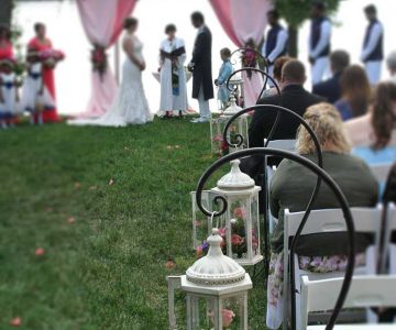 Wedding aisle decorations