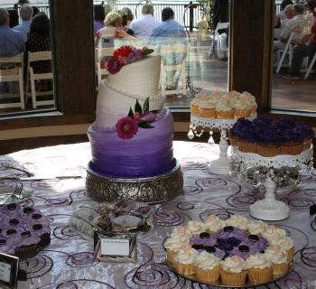 Wedding cake by artist way creations bakery