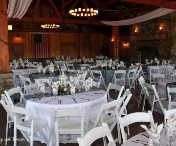 Wedding reception at autumn creek