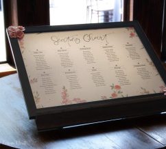 Blosser wedding seating chart