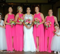 Gorgeous bridal troupe