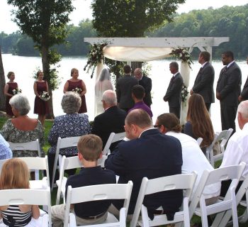 Hazy afternoon wedding at bella collina