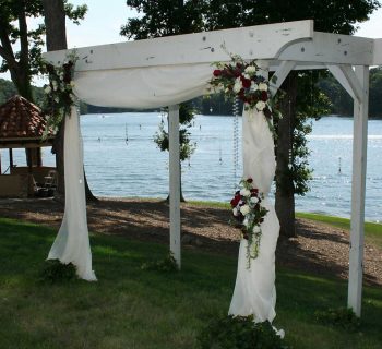 Sparkly pergola