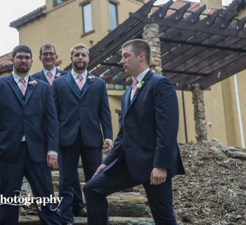 Groom and his men