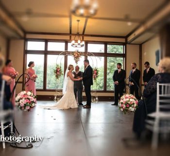 Indoor wedding at bella collina