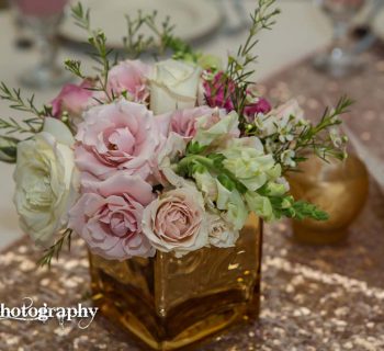 Reception table centerpiece