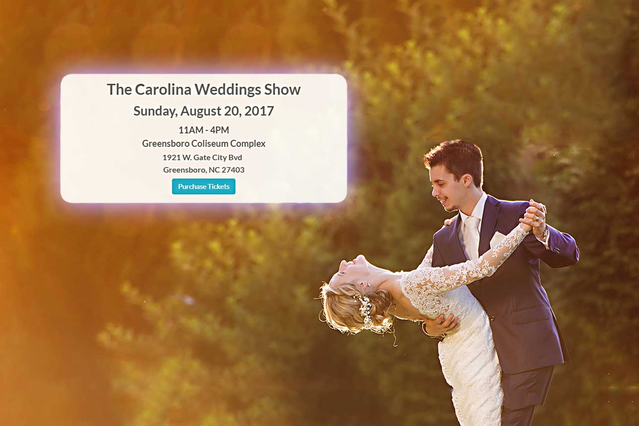 Carolina weddings show bg