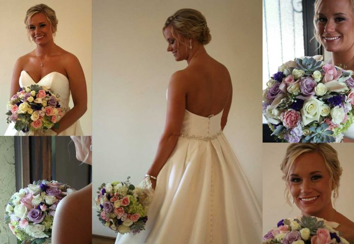 Gorgeous bridal collage