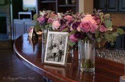 Organic bridesmaids bouquets