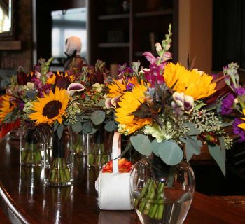 Loose style bridal bouquets