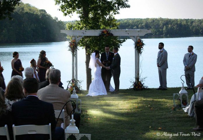 Sunbeams at bella collina wedding